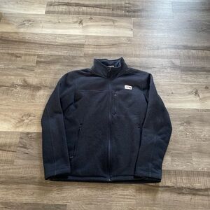 The North Face Navy Full-Zip Fleece Jacket